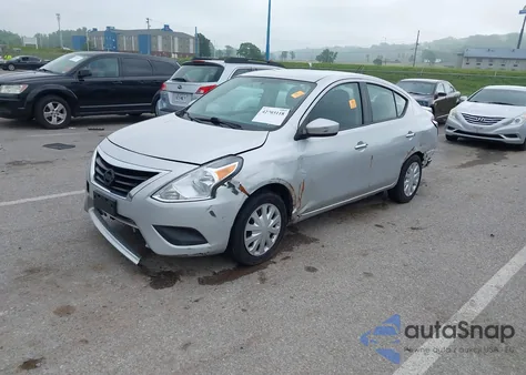 2017 Nissan Versa 1.6 Sv из США, поврежденный, VIN 3N1CN7APXHK452127